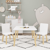 Bellemave® 3 Pieces Toddler Table and Chair Set - Bellemave